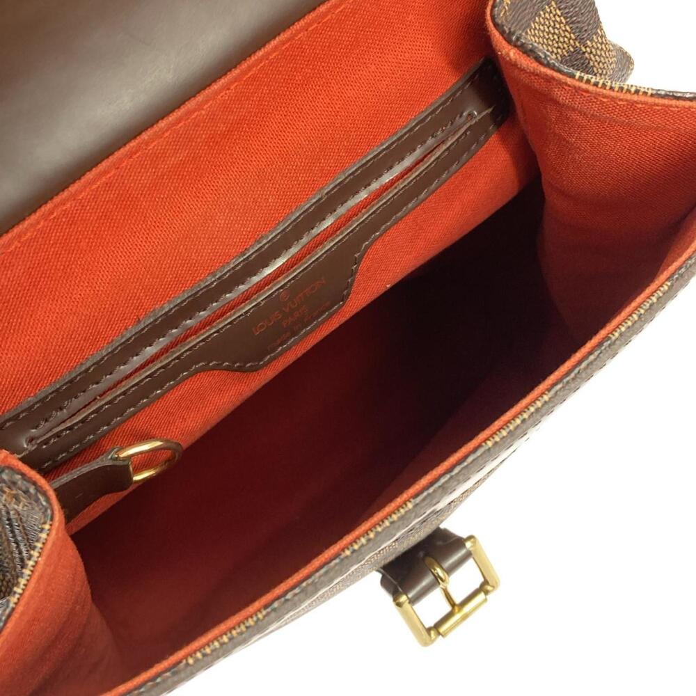LOUIS VUITTON Authentic Brown Damier Backpack - Picture 9 of 10